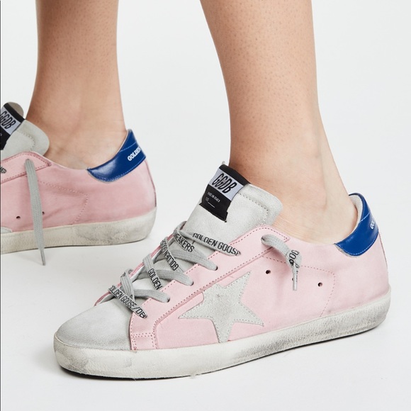golden goose superstar pink
